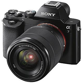 Cámara EVIL - SONY ILCE7KB.CE, 24,7 megapixel, Exmor CMOS, Negro