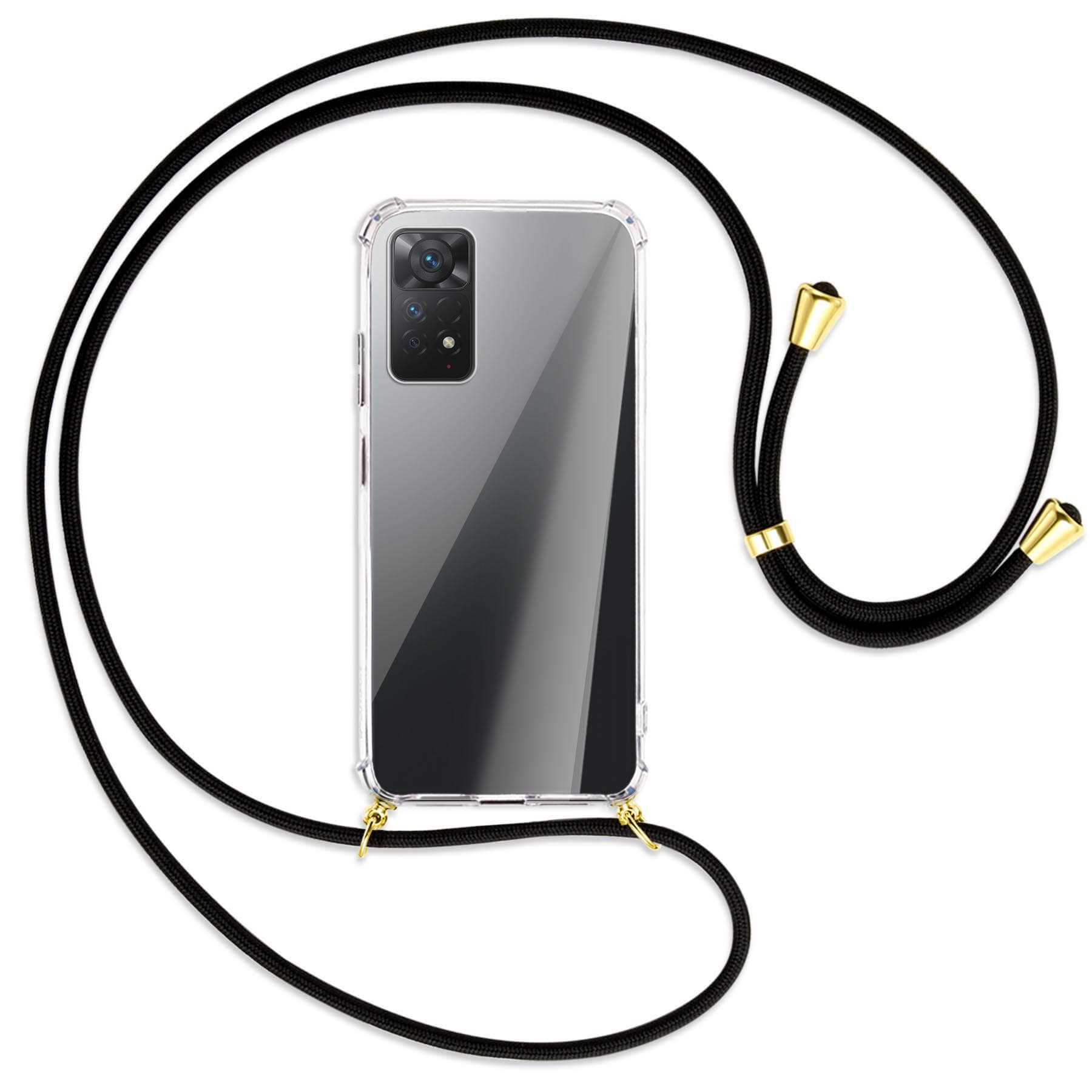 Pro 4G, MTB Backcover, Redmi mit MORE Schwarz Gold Xiaomi, 11 ENERGY / 5G, Kordel, Note Umhänge-Hülle