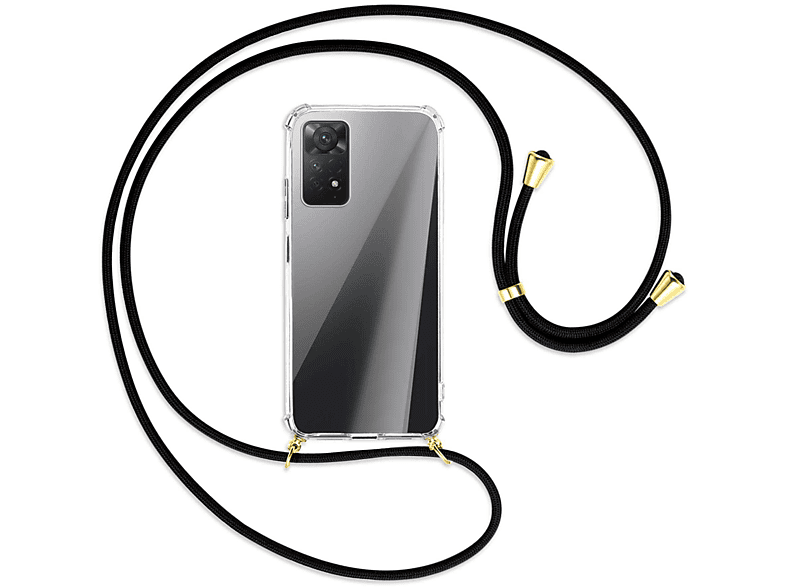 Pro 4G, MTB Backcover, Redmi mit MORE Schwarz Gold Xiaomi, 11 ENERGY / 5G, Kordel, Note Umhänge-Hülle