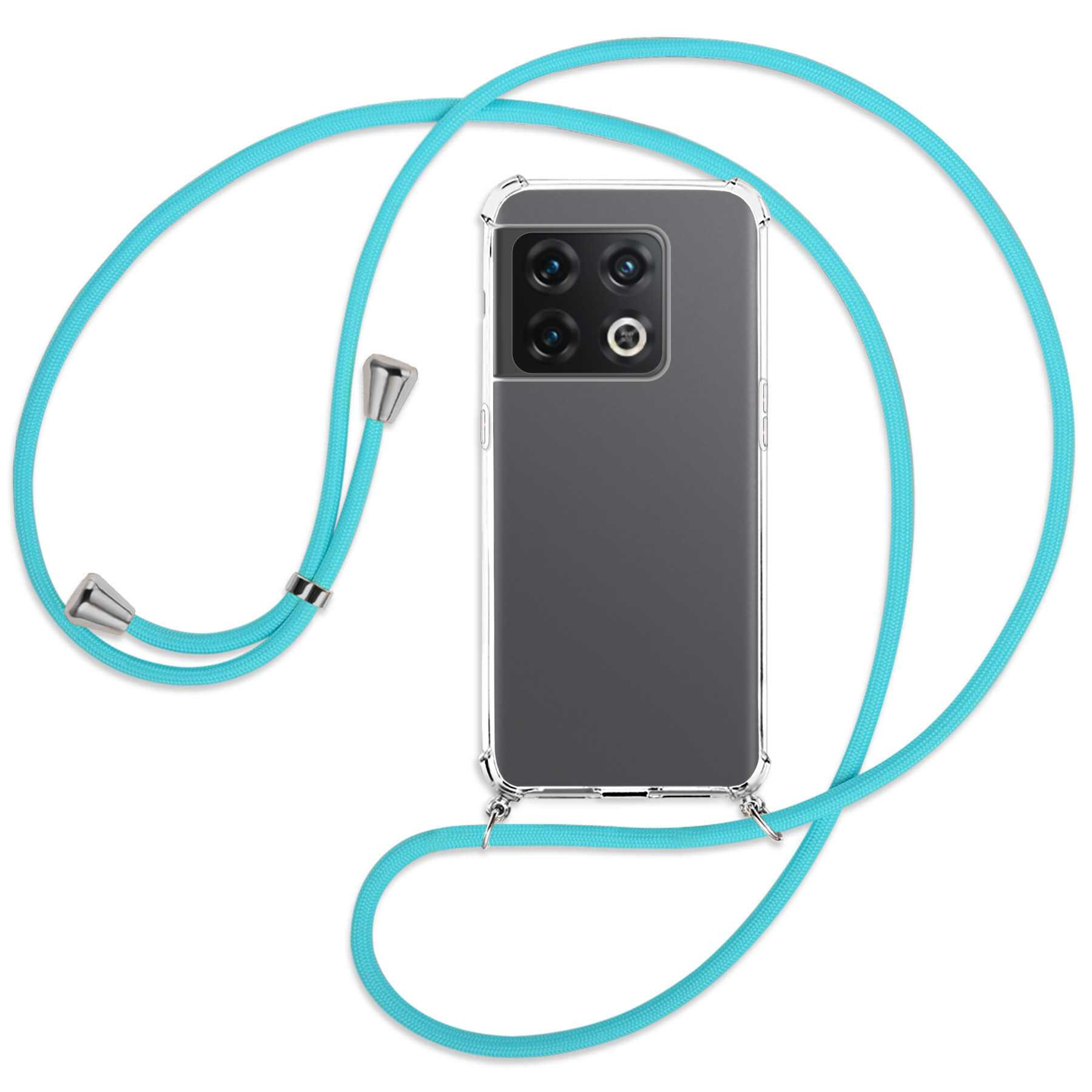 ENERGY Umhänge-Hülle Silber 5G, / mit MORE Pro OnePlus, Türkis Backcover, 10 MTB Kordel,