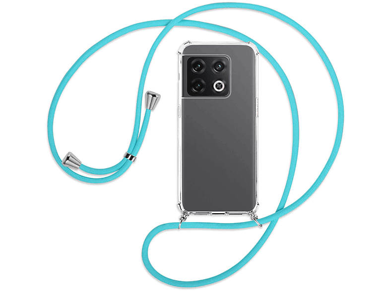 ENERGY Umhänge-Hülle Silber 5G, / mit MORE Pro OnePlus, Türkis Backcover, 10 MTB Kordel,