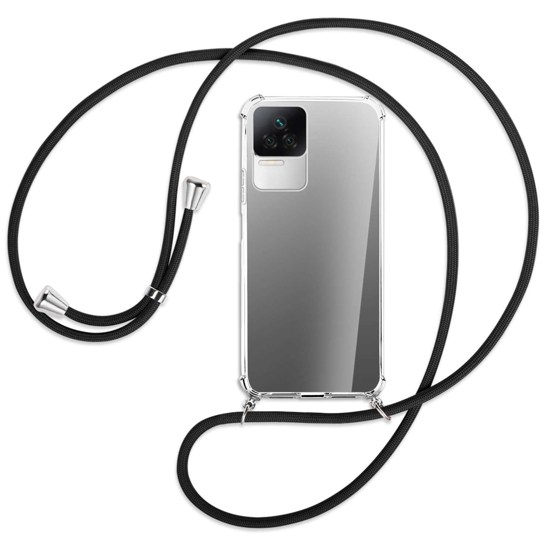 MTB MORE ENERGY Umhänge-Hülle mit Xiaomi, Redmi Pro, / Silber K50 Backcover, Schwarz Kordel