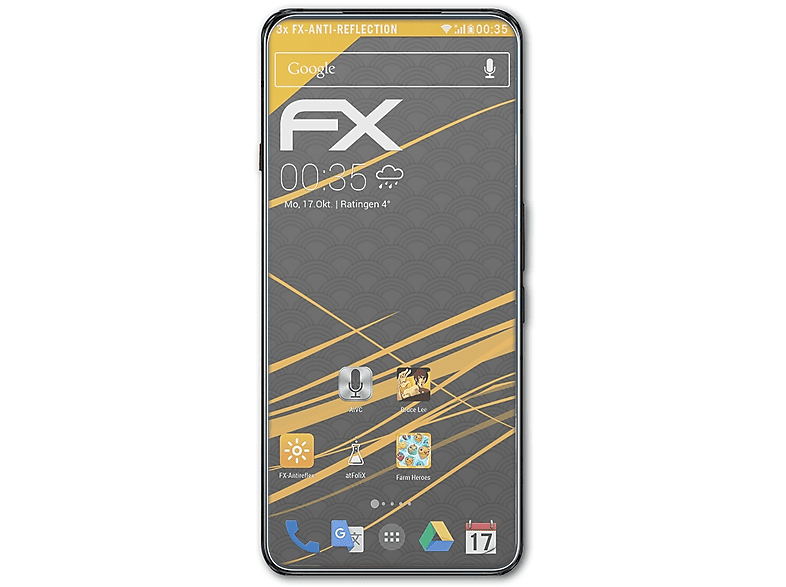 ATFOLIX 3x 7 Nubia Displayschutz(für FX-Antireflex Red Magic Pro)