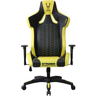 Silla gaming  - 8435089032451 WOXTER, Negro y amarillo