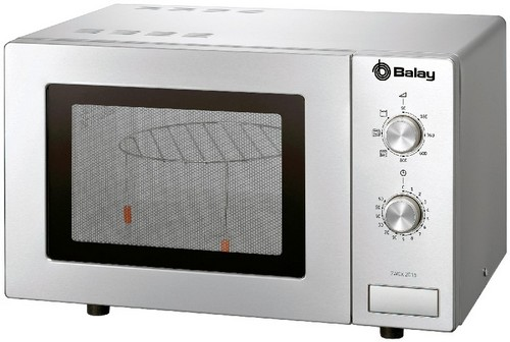 Microondas libre instalación con grill 3WGX2018 - Balay, Inox