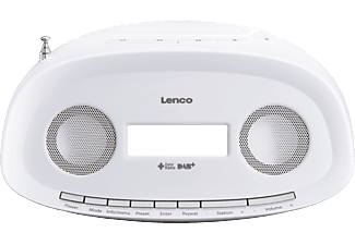 LENCO SCD-69WH Portables DAB+ Radio, DAB+,FM, DAB+, FM, White
