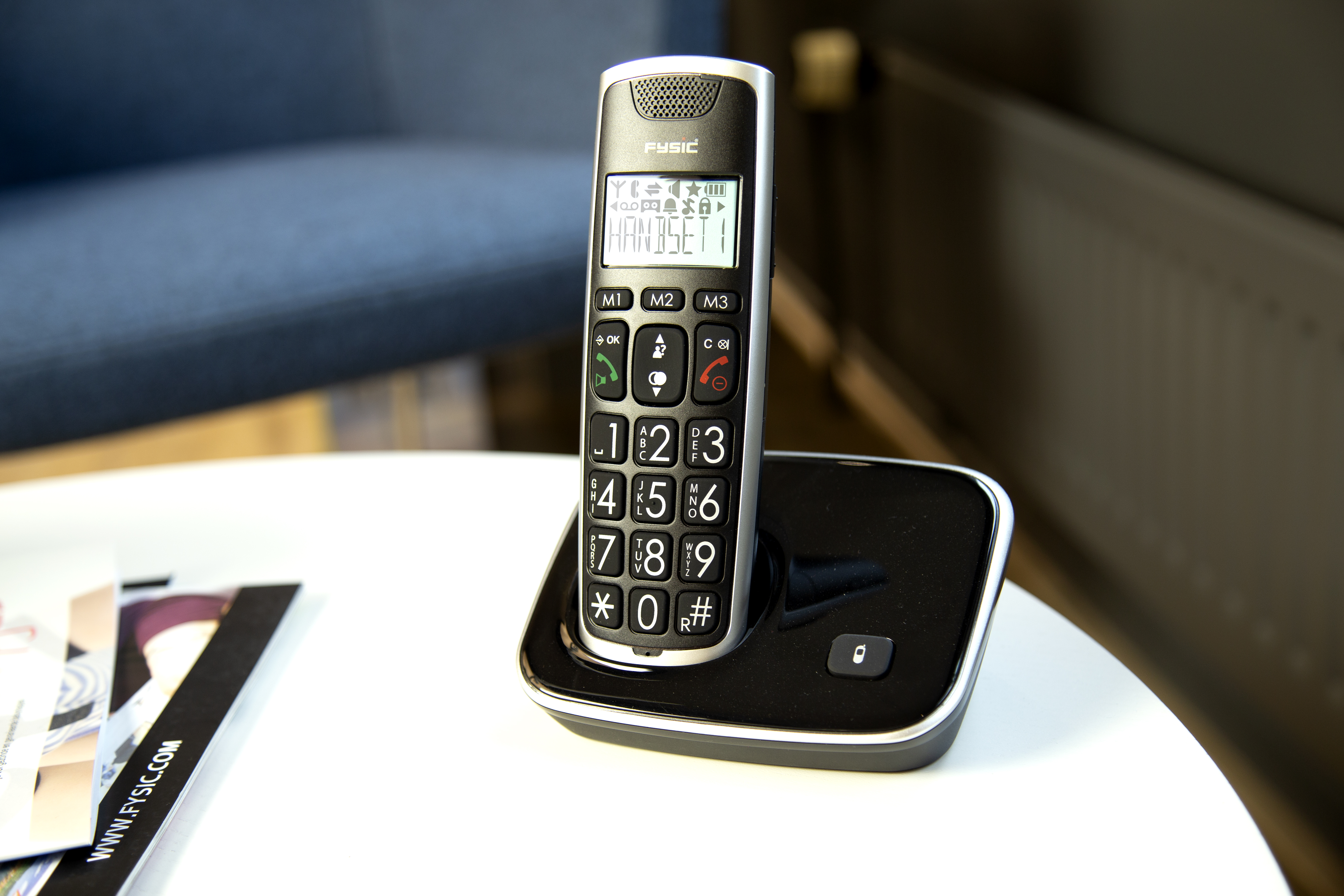 großen Tasten - FYSIC DECT- Schnurloses Seniorentelefon - FX-6020 mit und Telefon Anrufbeantworter