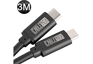 CABLETEX C Kabel USB-Kabel, Schwarz | SATURN