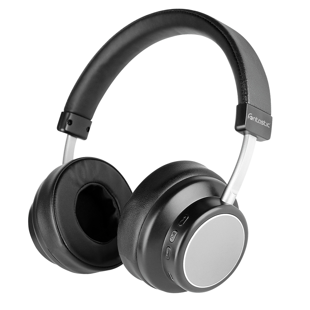 FONTASTIC Xtaz, Grau Kopfhörer On-ear Bluetooth
