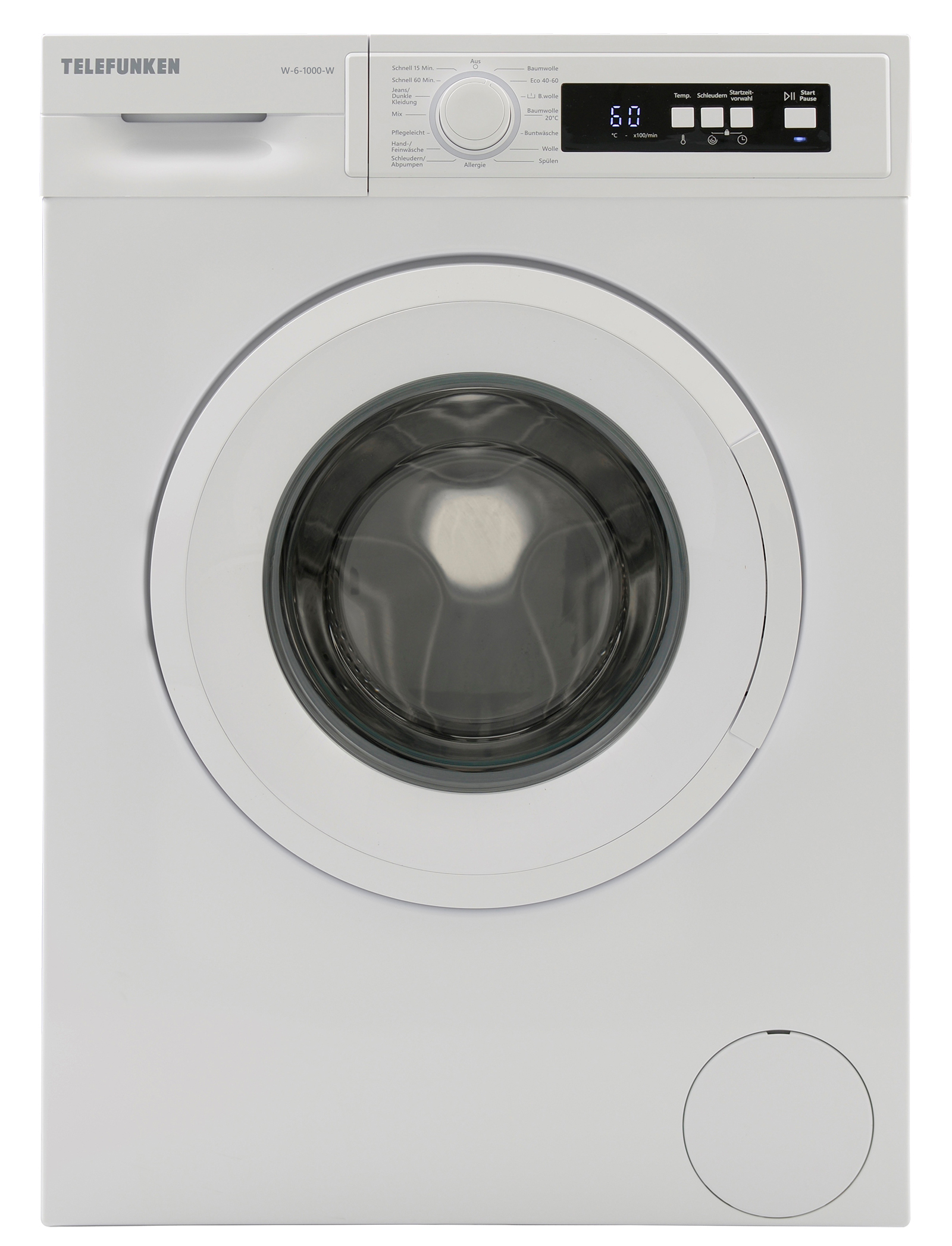 (6 D) kg, W-6-1000-W Waschmaschine TELEFUNKEN