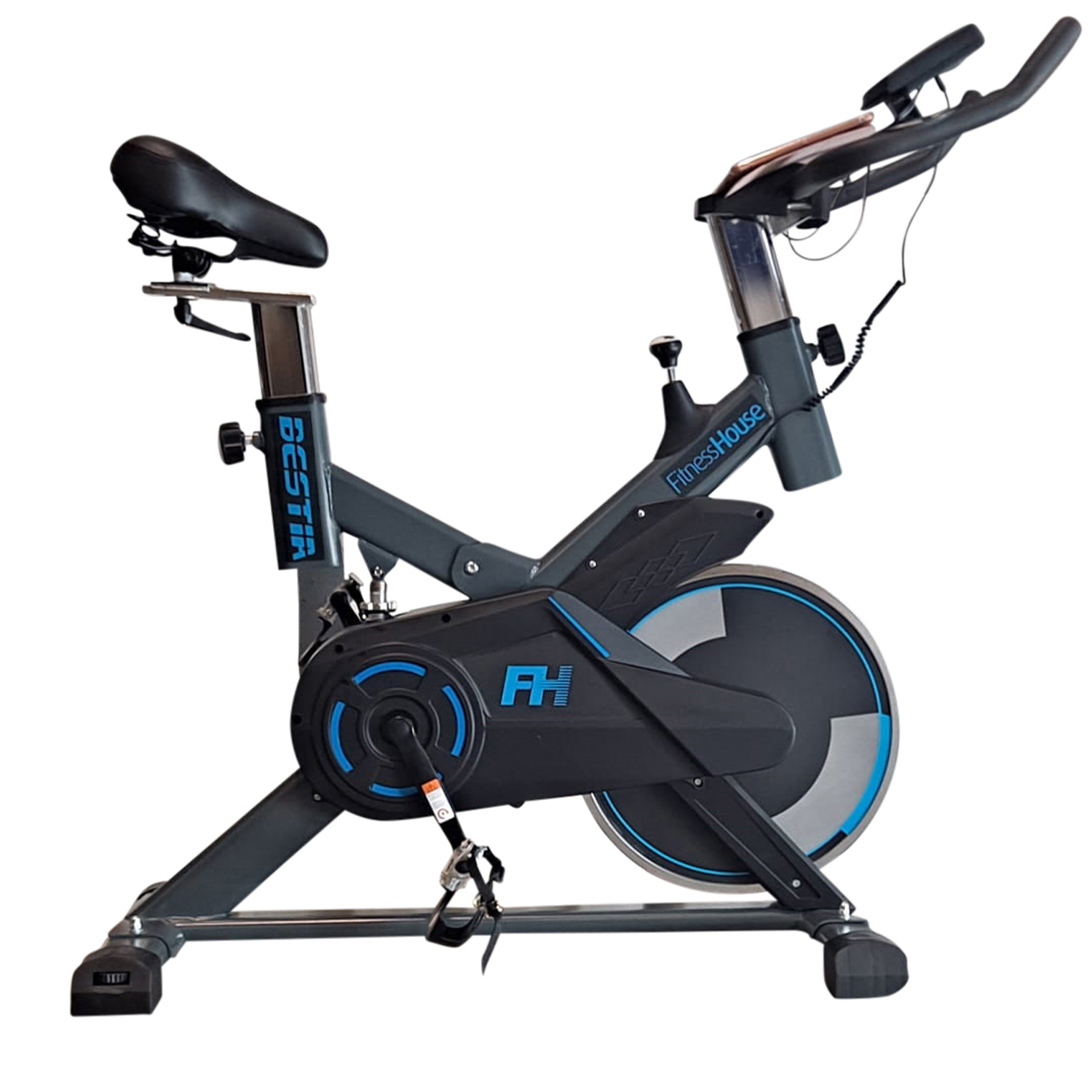 Sports Indoor CLOVER FITNESS Schwarz Bestia Cycle,