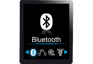 LENCO XEMIO-768 Grey - Bluetooth inkl. 8GB Micro-SD-Karte - Mp3-Player (8 GB, Schwarz-Grau)