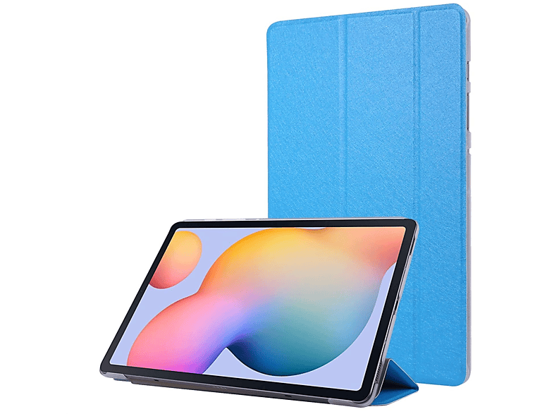 KÖNIG DESIGN Schutzhülle Tablethülle Bookcover für Samsung Kunstleder, Blau