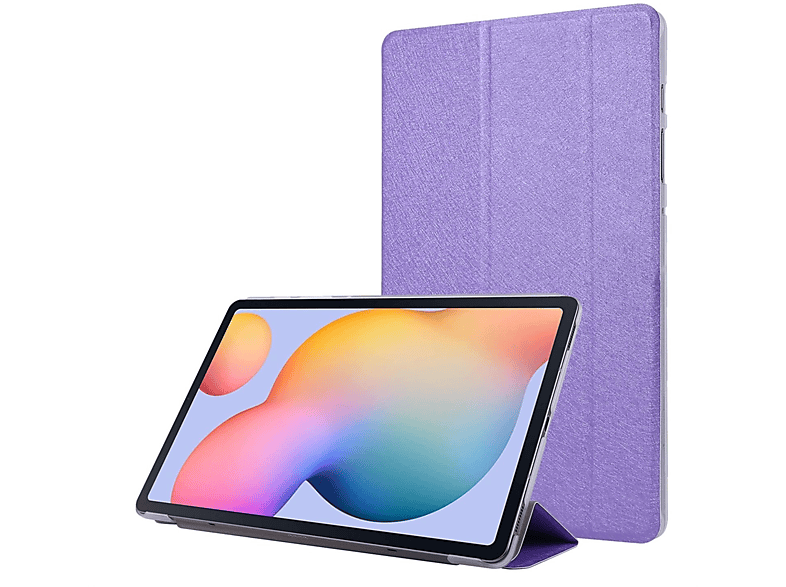 KÖNIG DESIGN Schutzhülle Bookcover Violett Samsung Tablethülle Kunstleder, für