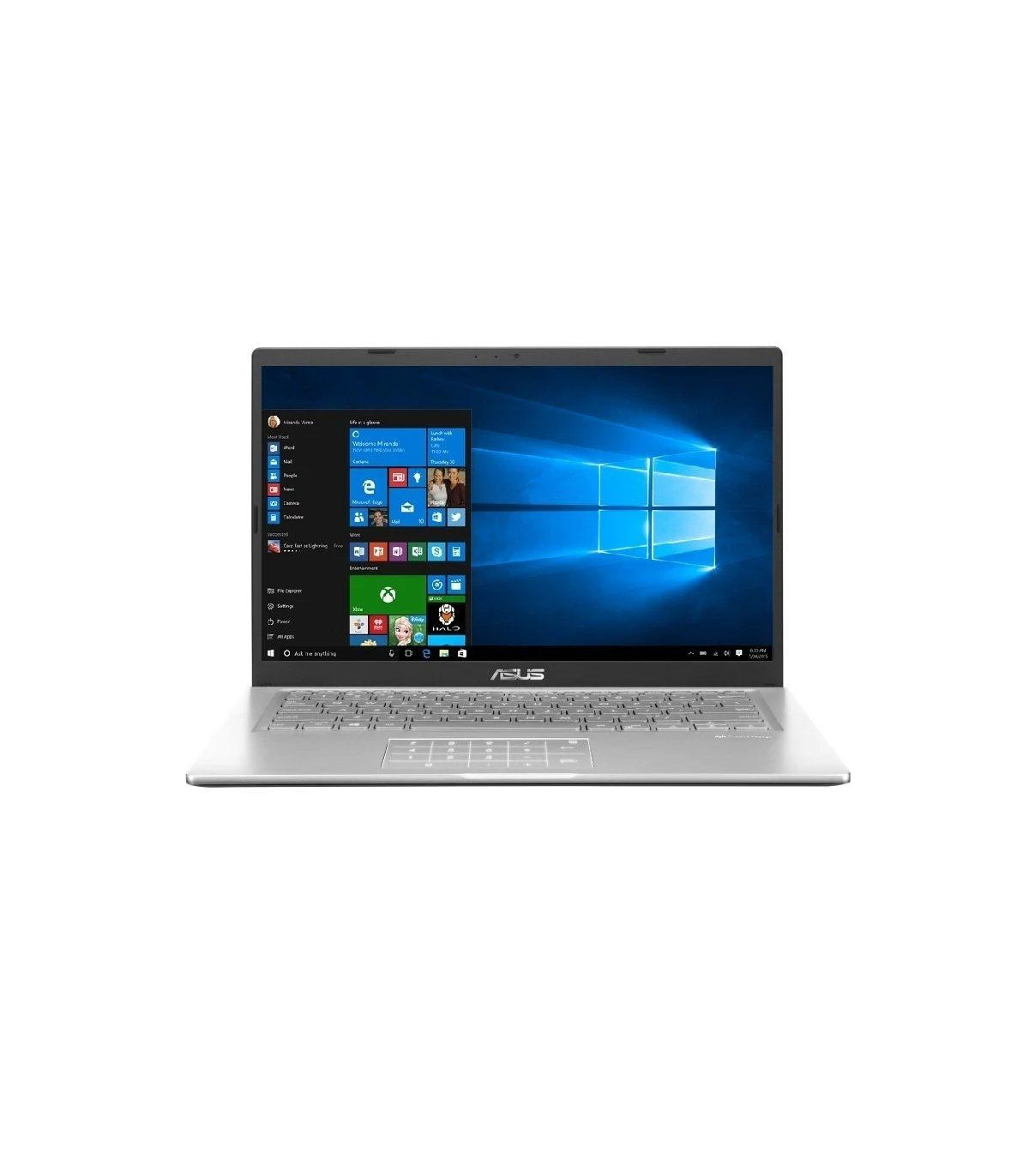 Portátil - F415EA-BV146T I3-1115G4 ASUS, 14 ", HD, Intel® Core™ i3-1115G4, 8 GB, 256 GB, UHD Graphics, Windows 10 Home S Plata