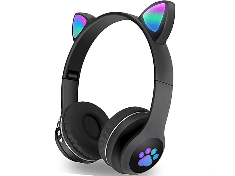 Auriculares inalámbricos - KAT KLACK, Supraaurales, Bluetooth, Orejas de  Gato compatible con Huawei Samsung Xiaomi Iphone Rosa