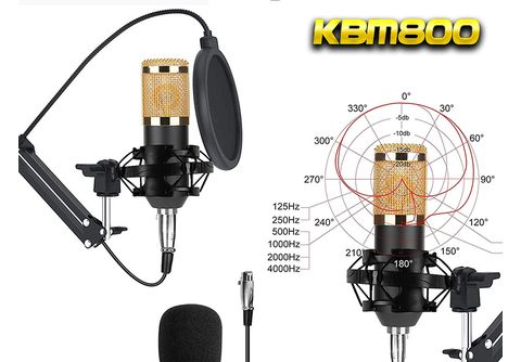 Micrófono Condensador Portátil Para Teléfono Móvil Y Ordenador – Calidad de  sonido superior – Klack Europe