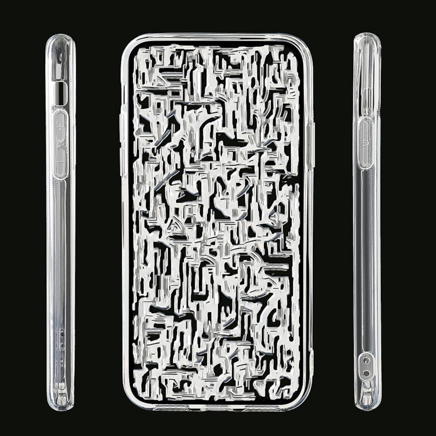 JAMCOVER Transparent Backcover, 14, Strong, mm Case Apple, 2.0 iPhone TPU