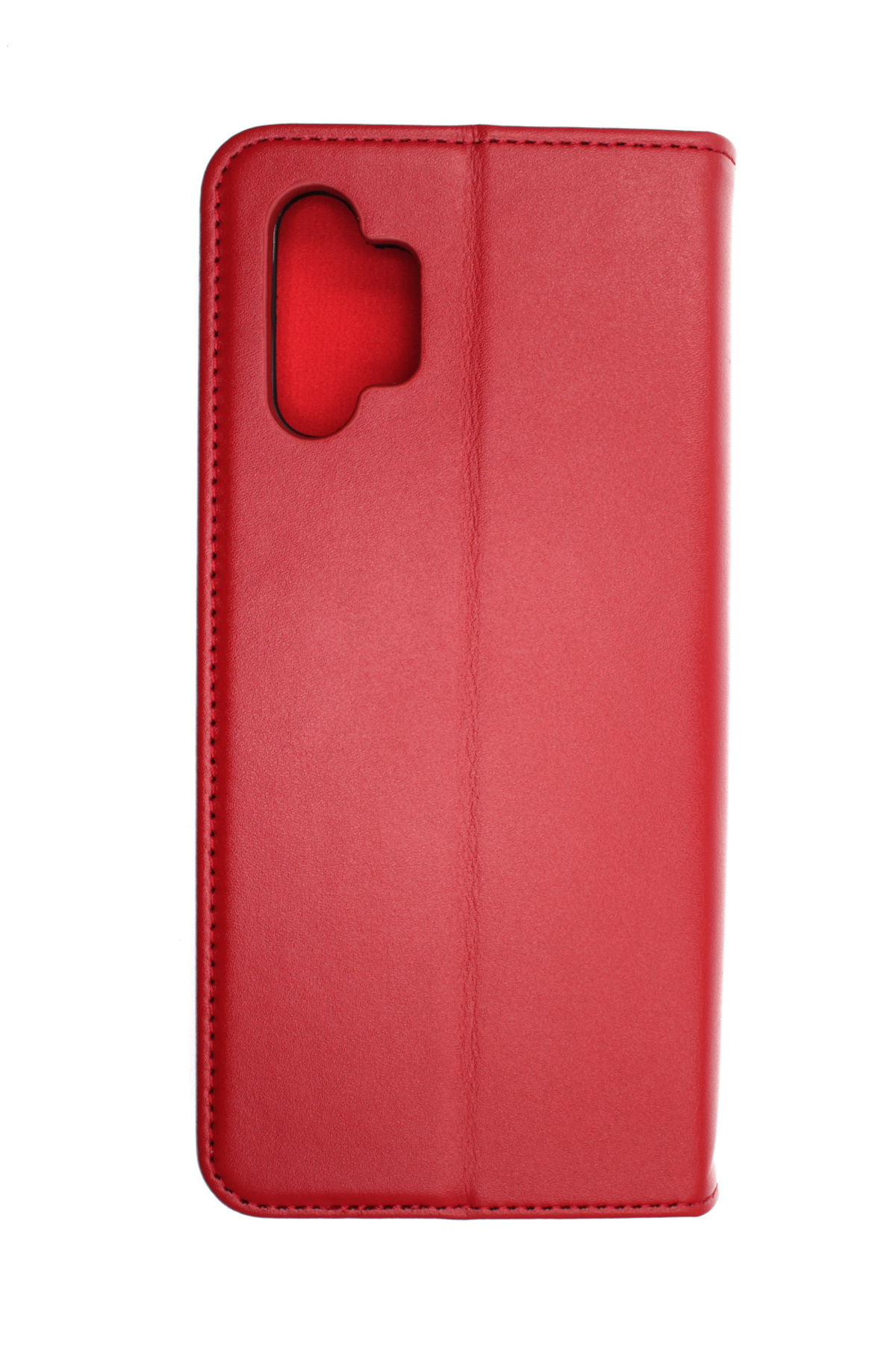 5G, JAMCOVER Galaxy Echt Bookcover, Bookcase, Rotwein Leder A32 Samsung,