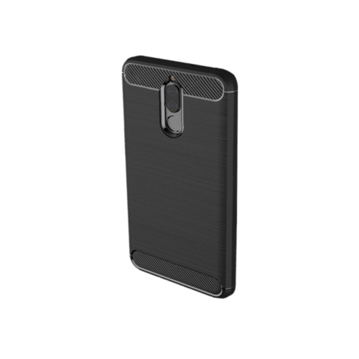 Huawei, Lite, Carbon Backcover, Handycase im Mate 10 COVERKINGZ schwarz Look,