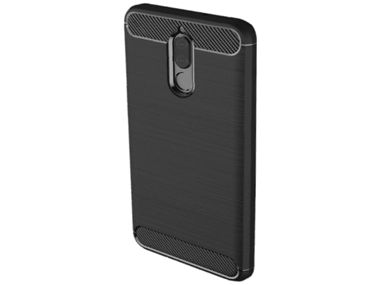 COVERKINGZ Handycase im Carbon Look, Lite, Backcover, Mate 10 schwarz Huawei