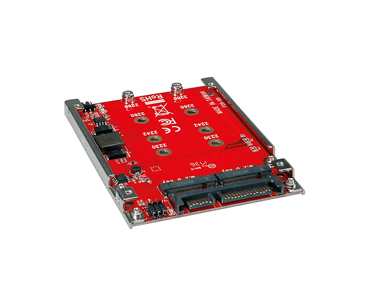 WANGCL M2 auf SATA Adapter für B-Key NGFF SSDs – Nicht für NVME