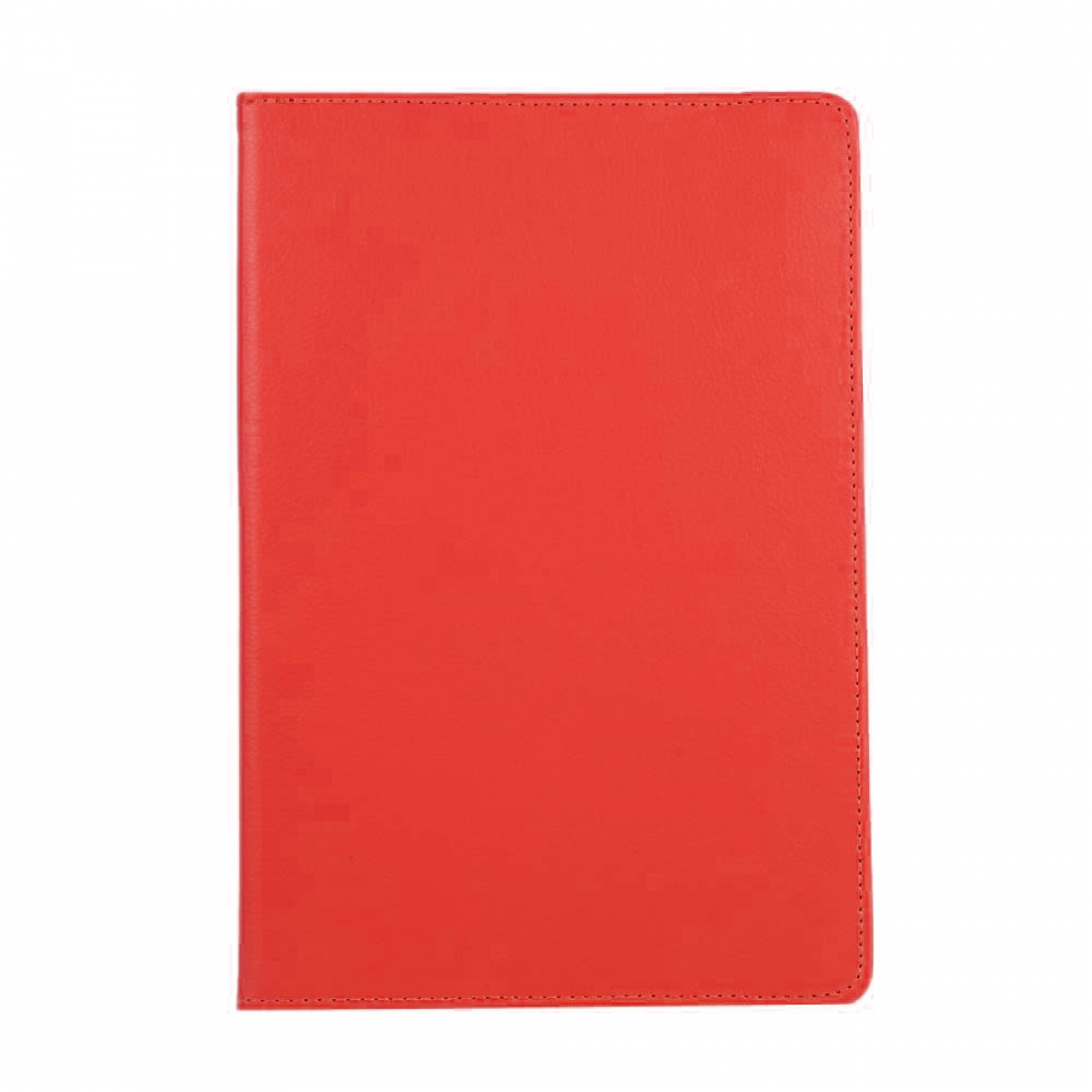 CASEONLINE 360 Drehbar Leather, Tablethülle für Cover Samsung Rot Synthetic Full