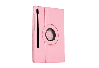 CASEONLINE 360 Drehbar Tablethülle Bookcover für Samsung Kunststoff, Hell-Pink