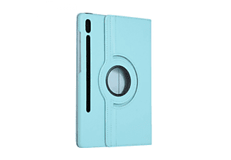 CASEONLINE 360 Drehbar Tablethülle Bookcover für Samsung Kunststoff, Hellblau