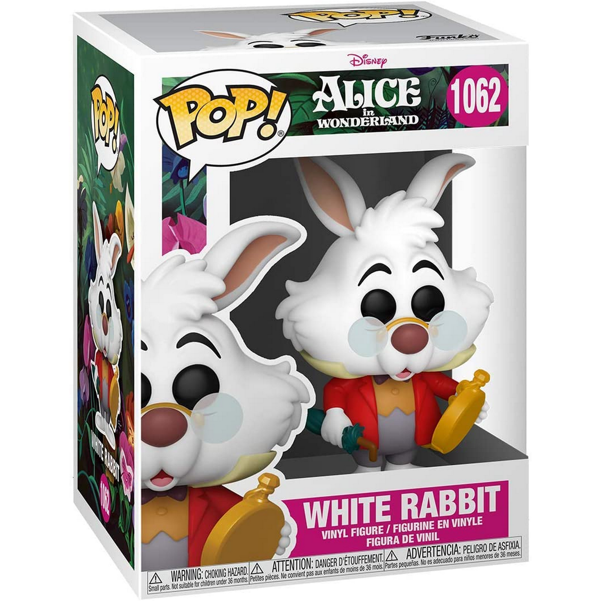 POP - - White Disney Wonderland Alice in Rabbit