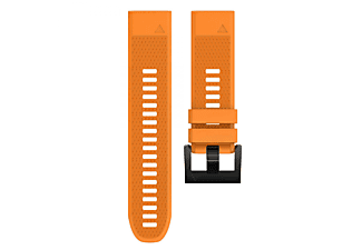 CASEONLINE Silikon, Smartband, Garmin, Fenix 7, Orange