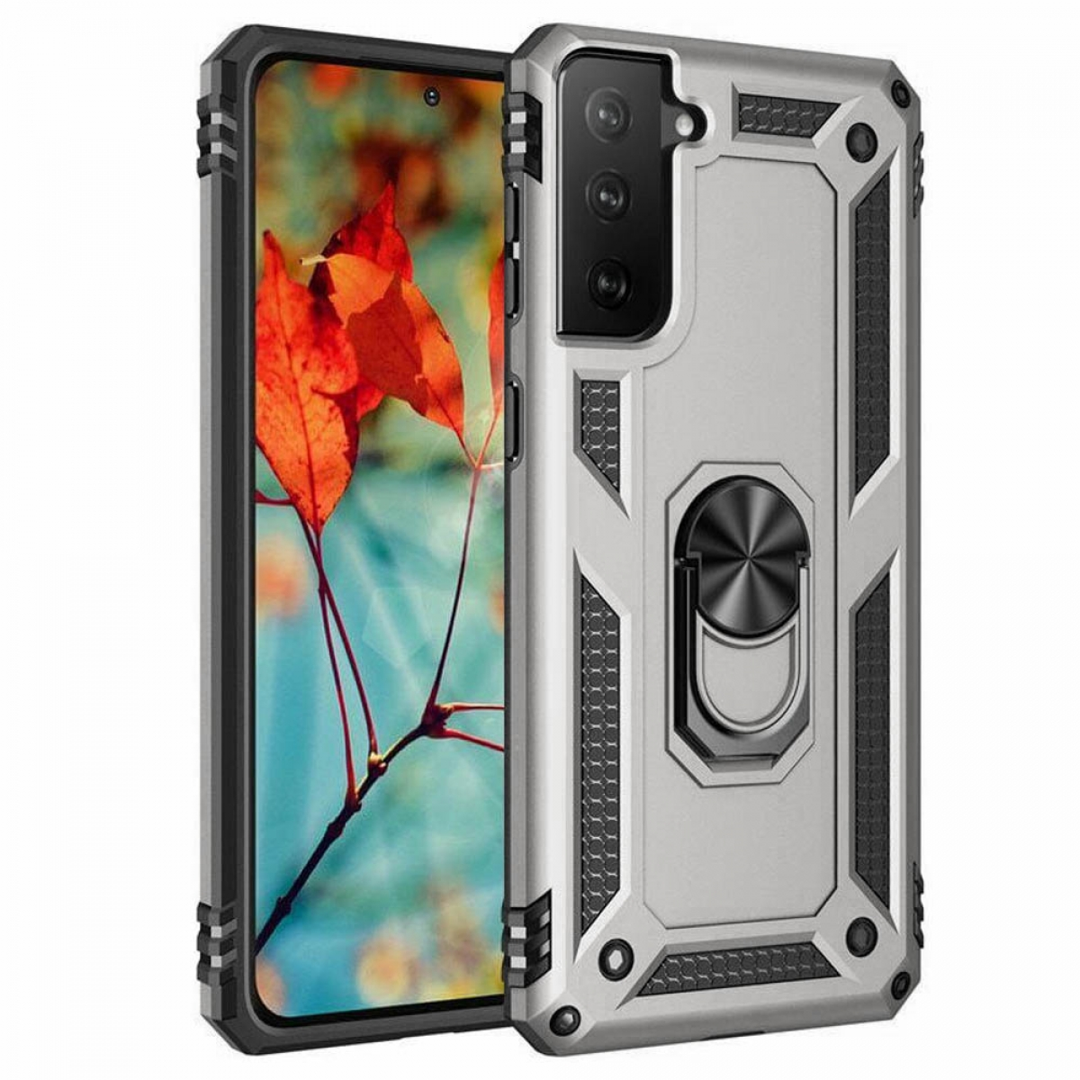 CASEONLINE Sergeant, Backcover, Samsung, Galaxy Silber S22