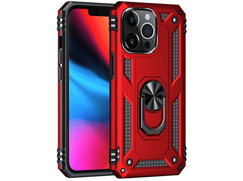 CASEONLINE Sergeant, Backcover, Apple, iPhone Max, 13 Pro Rot