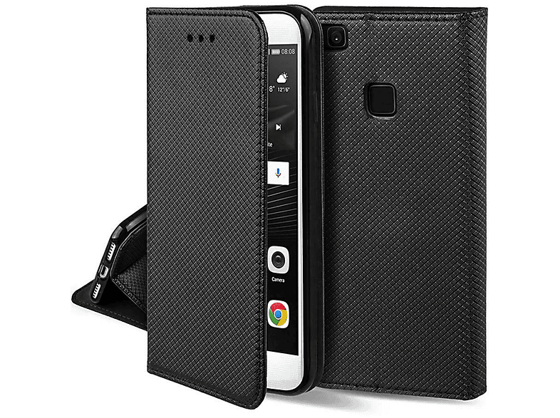 KÖNIG DESIGN Schutzhülle, Bookcover, S22 Schwarz 5G, Galaxy Samsung, Plus