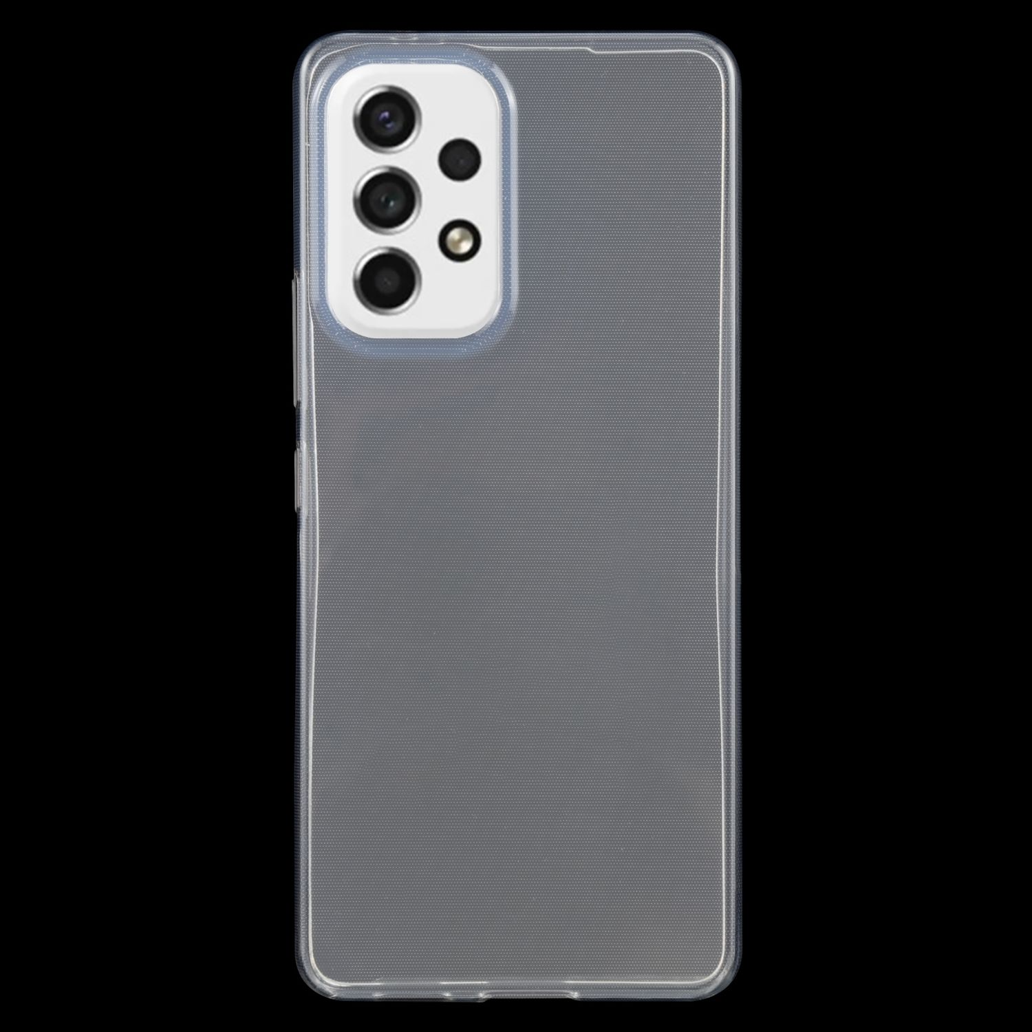 Transparent A53 Galaxy Backcover, KÖNIG DESIGN Samsung, Schutzhülle, 5G,
