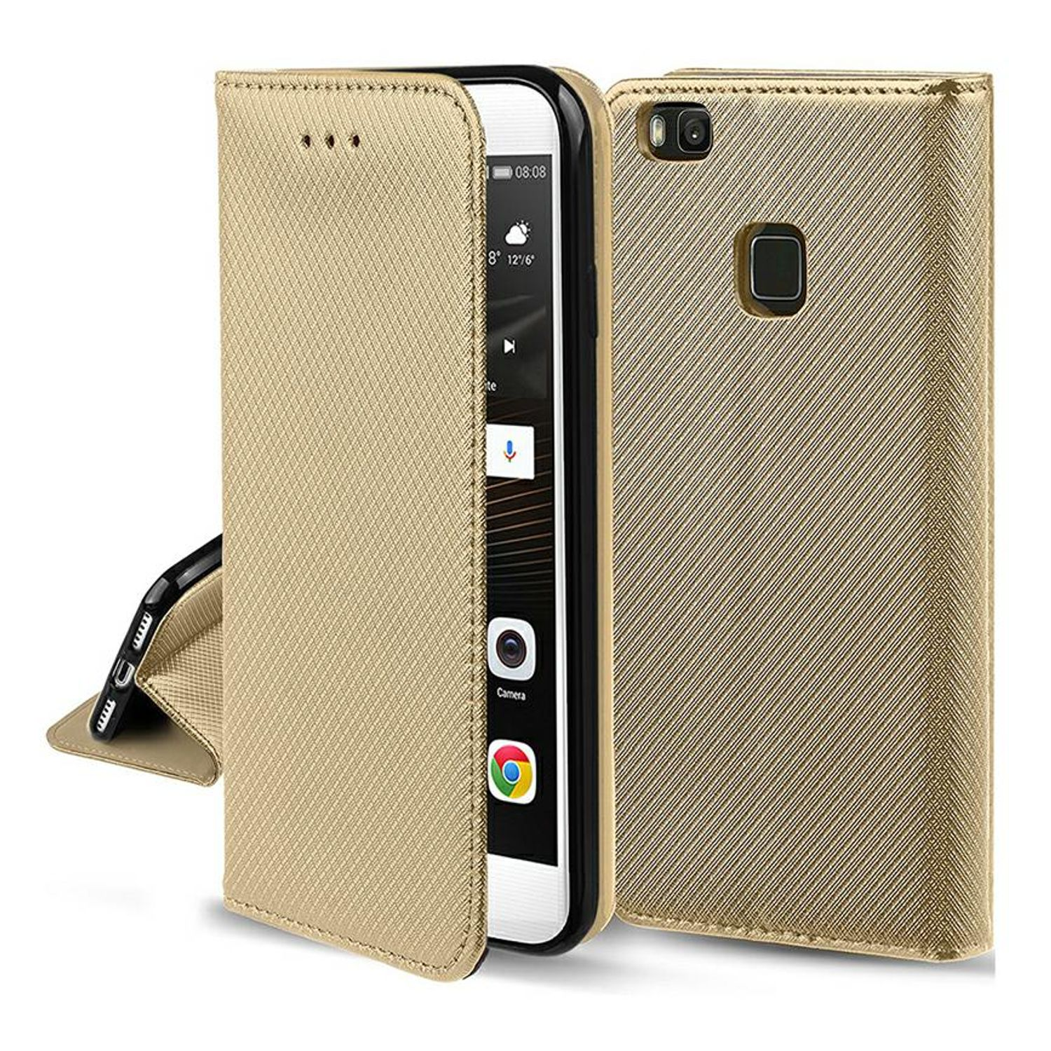 DESIGN Gold Bookcover, S22 5G, Schutzhülle, Galaxy Plus Samsung, KÖNIG