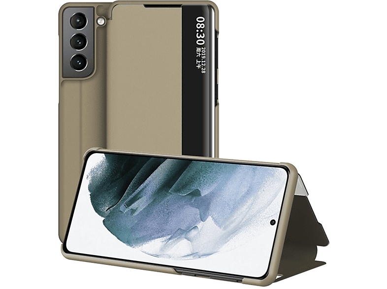 KÖNIG DESIGN Book Galaxy 5G, Plus Case, Gold S22 Samsung, Bookcover