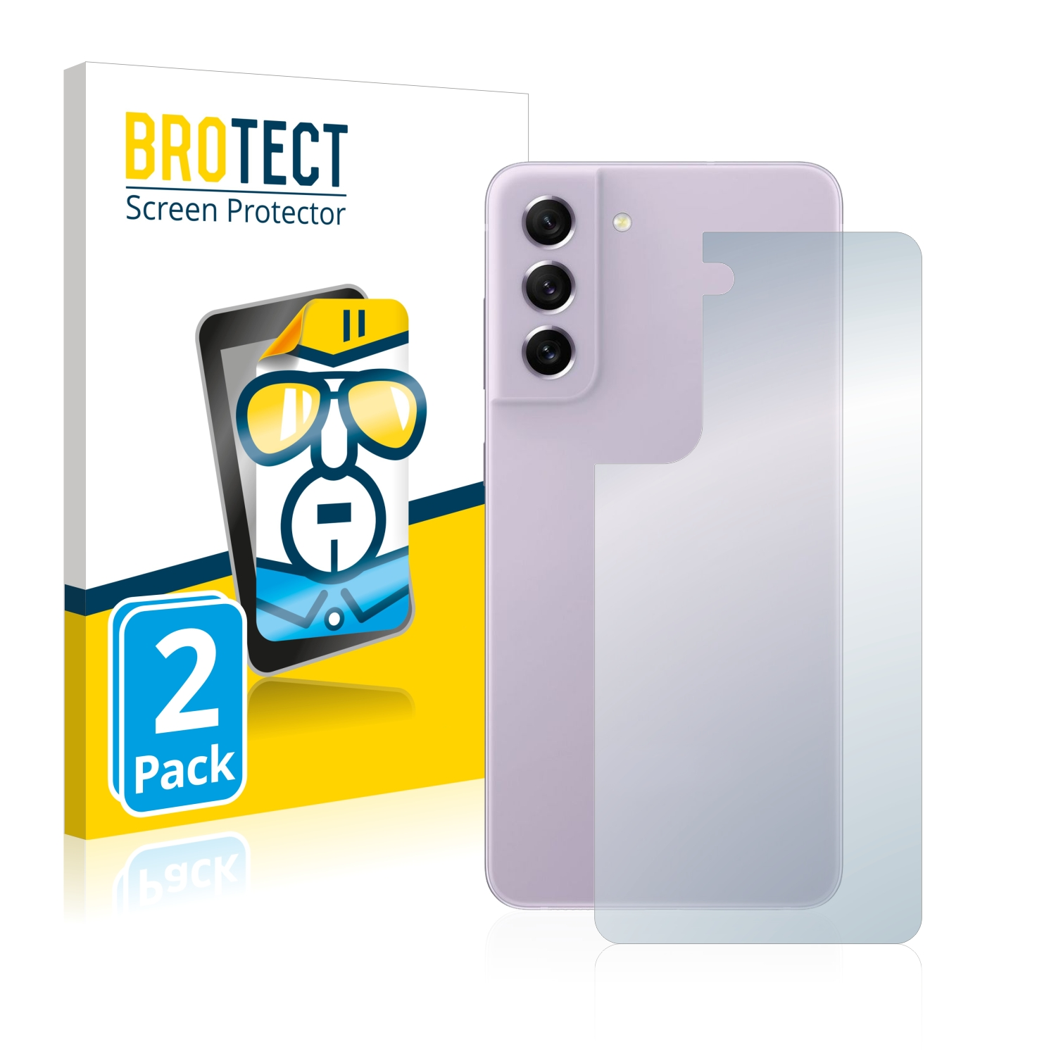 BROTECT 2x 5G) klare Galaxy FE S21 Samsung Schutzfolie(für