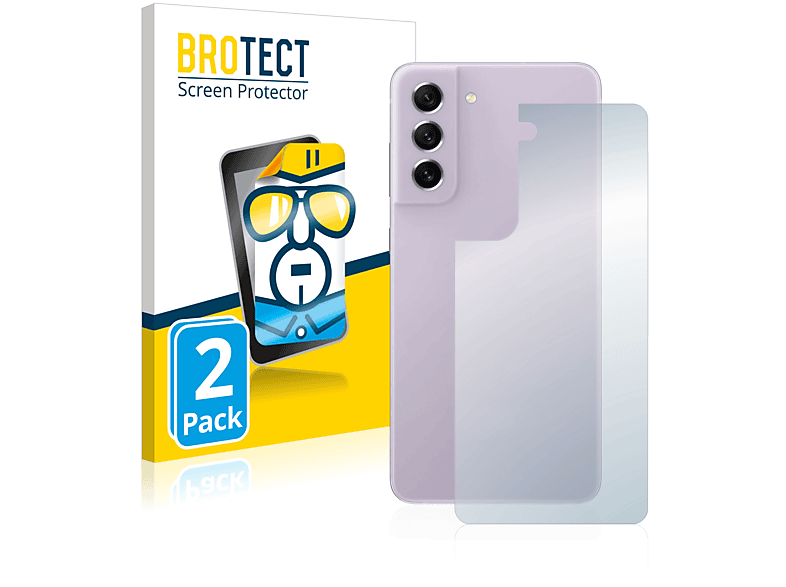 klare Schutzfolie(für Samsung Galaxy BROTECT 5G) 2x FE S21