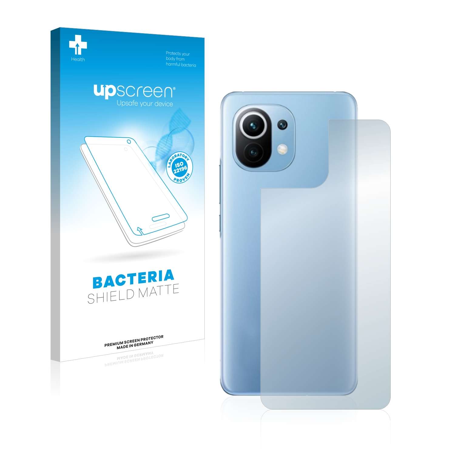 UPSCREEN antibakteriell Lite entspiegelt Schutzfolie(für Mi matte 5G) Xiaomi 11