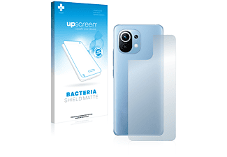 UPSCREEN antibakteriell entspiegelt matte Schutzfolie(für Xiaomi Mi 11 Lite 5G (Rückseite))