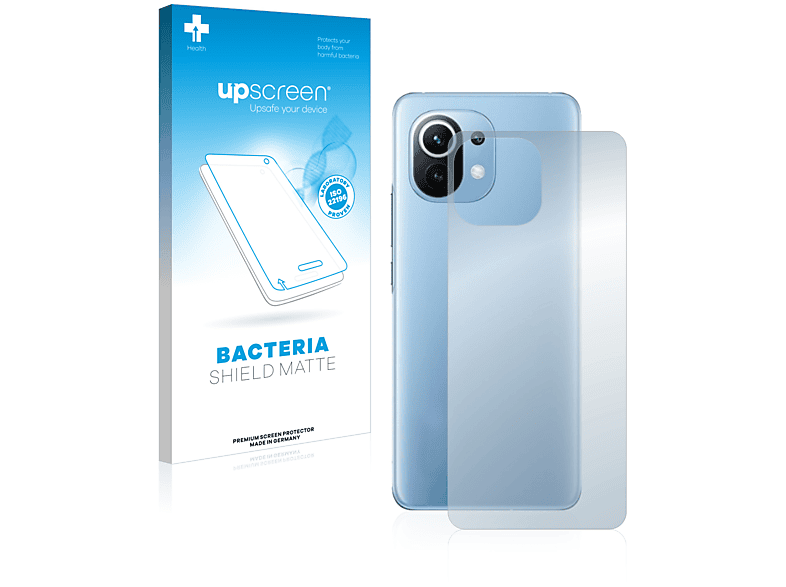 UPSCREEN antibakteriell Xiaomi 11 Lite) Schutzfolie(für entspiegelt matte Mi