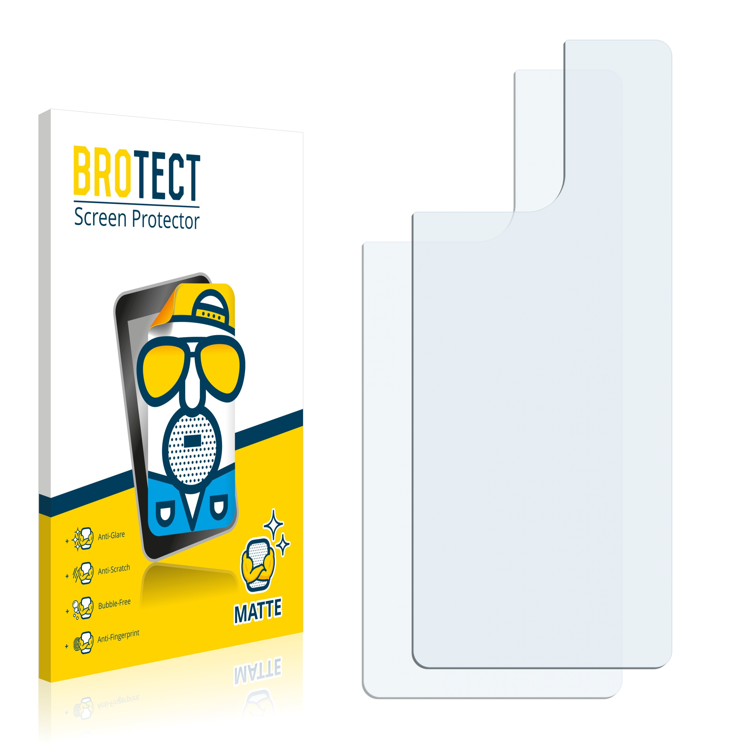 Find Oppo Schutzfolie(für 2x matte (Rückseite)) X3 Pro BROTECT