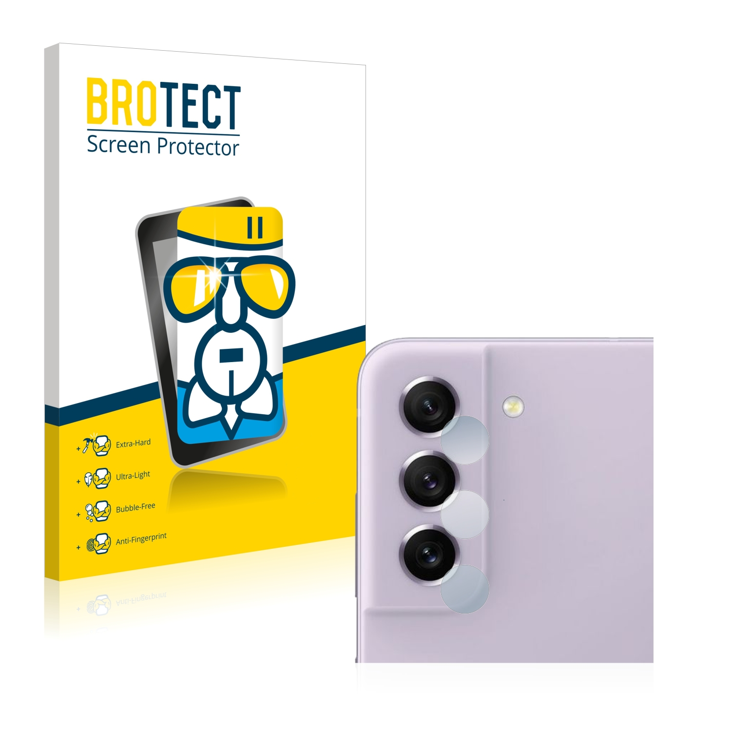 BROTECT Airglass klare Schutzfolie(für Galaxy FE Samsung 5G) S21