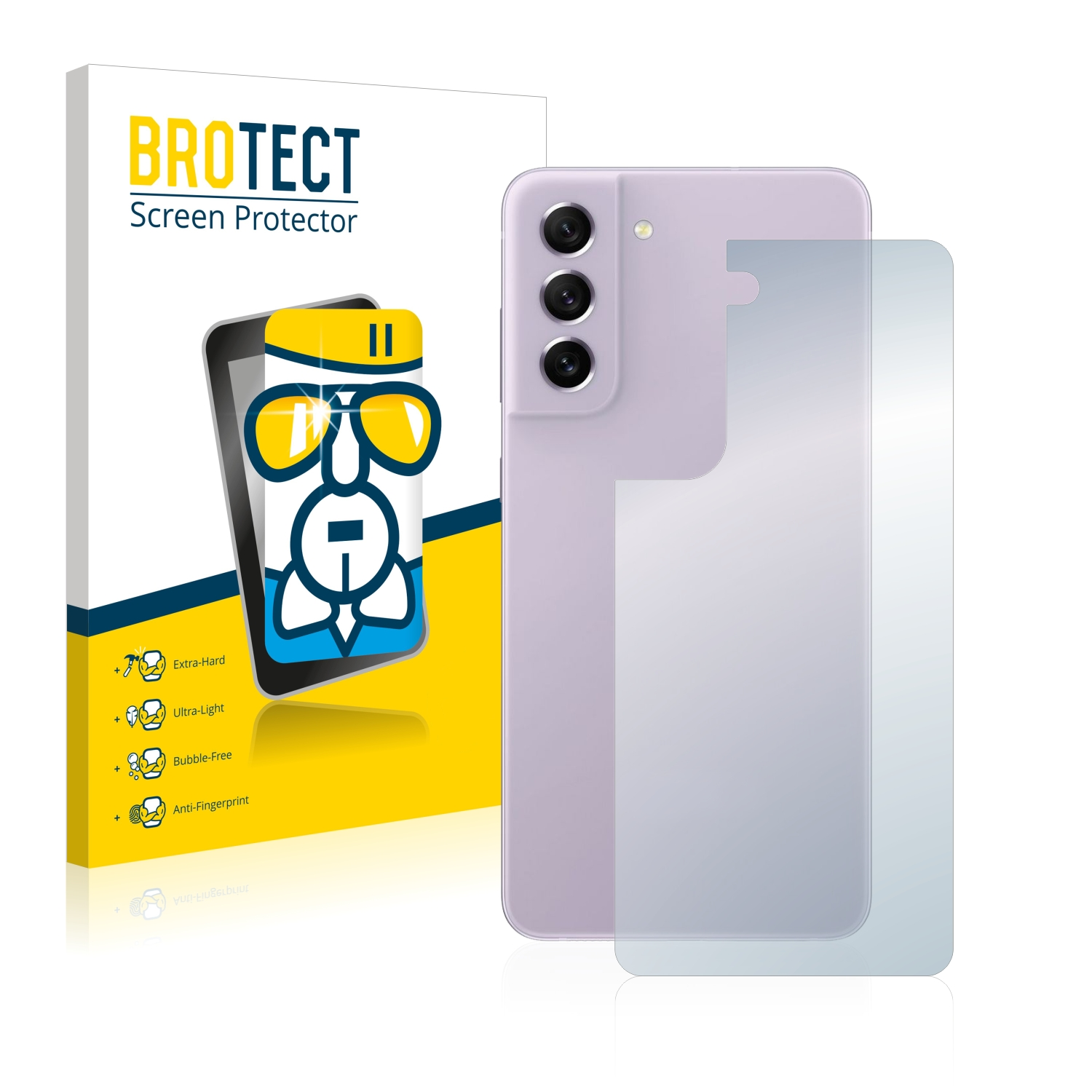 Airglass klare Samsung Schutzfolie(für BROTECT 5G) FE Galaxy S21