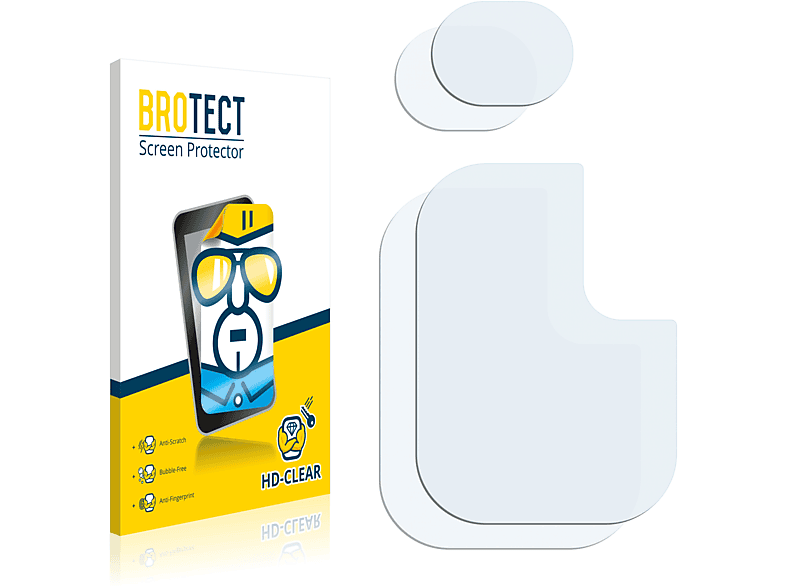 BROTECT 2x klare Schutzfolie(für Xiaomi Mix Mi Fold)