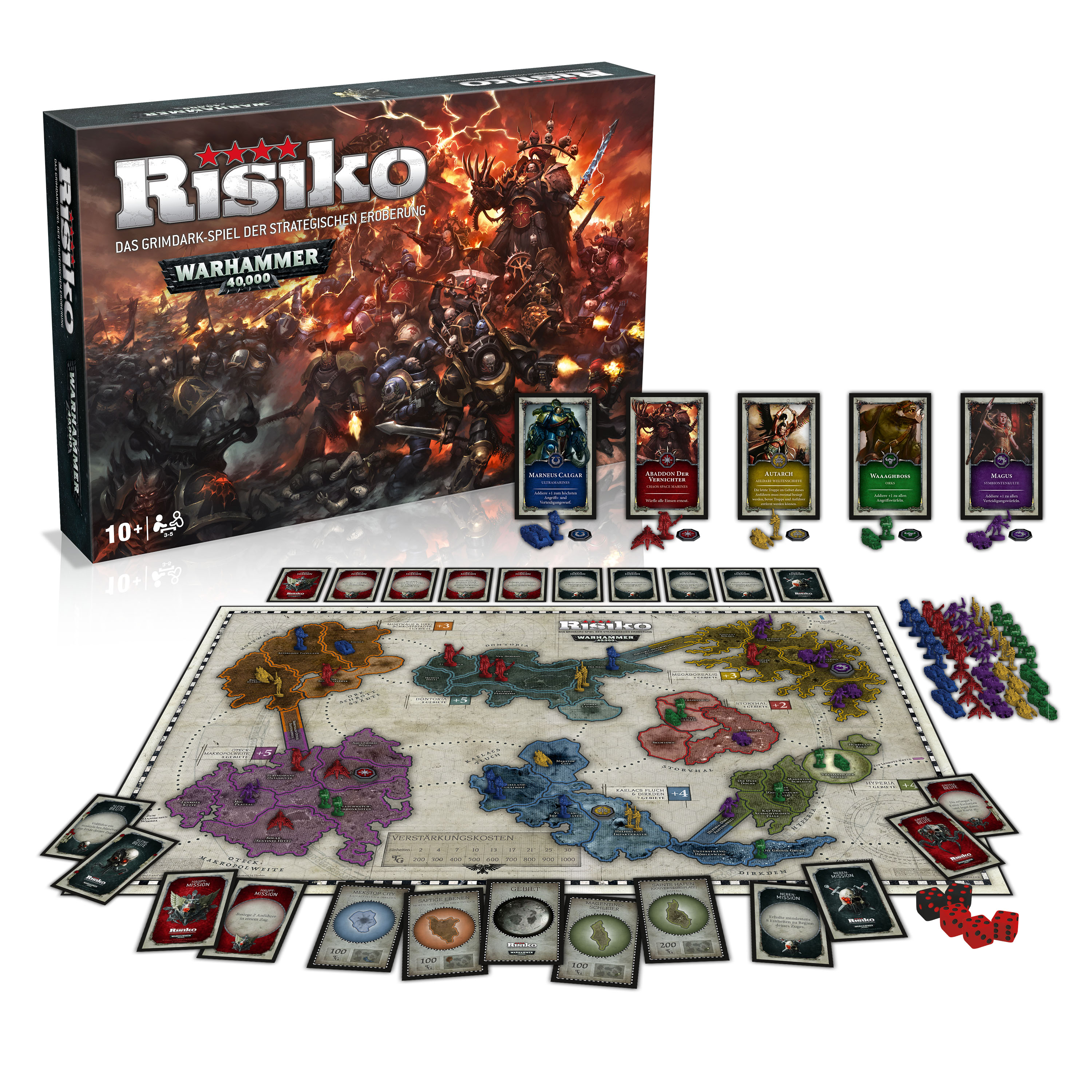 WINNING - MOVES Risiko Brettspiel Warhammer