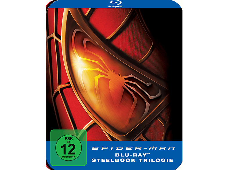 Spider-Man Trilogie Steelbook, 3 Discs Blu-ray