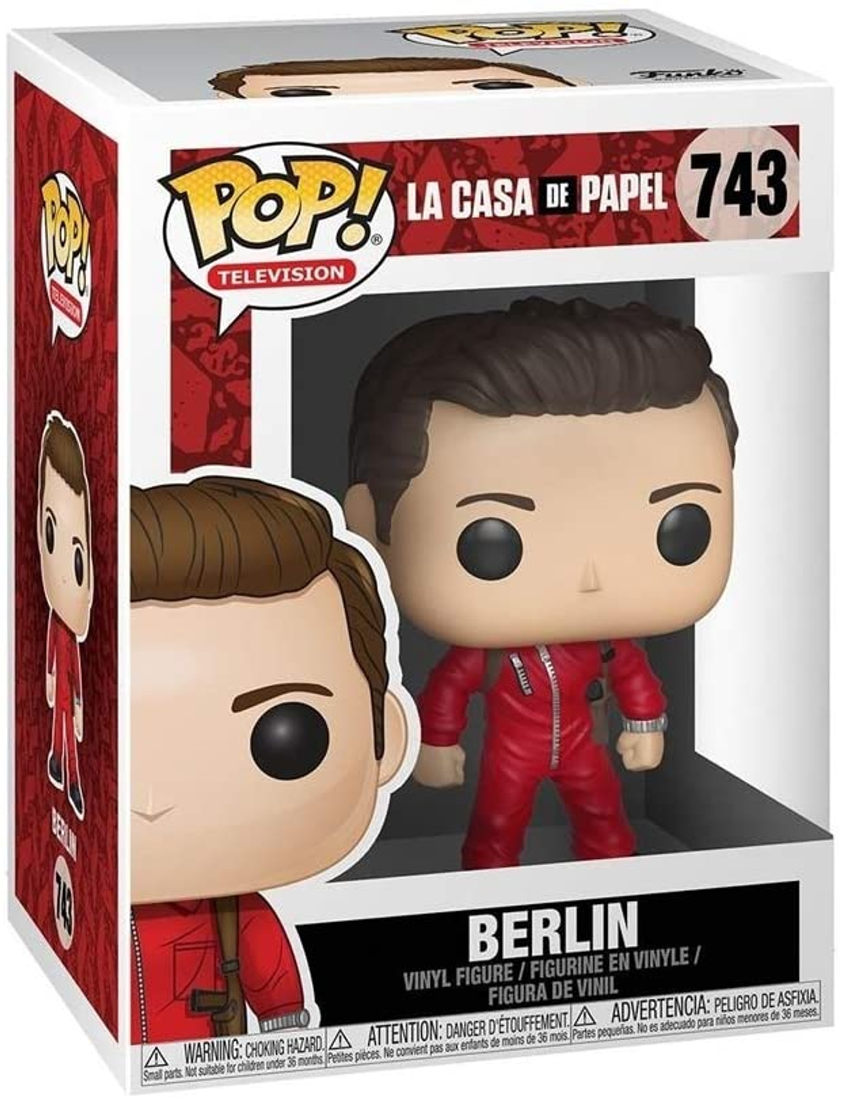 Funko POP Berlin de Papel Casa - Television la -