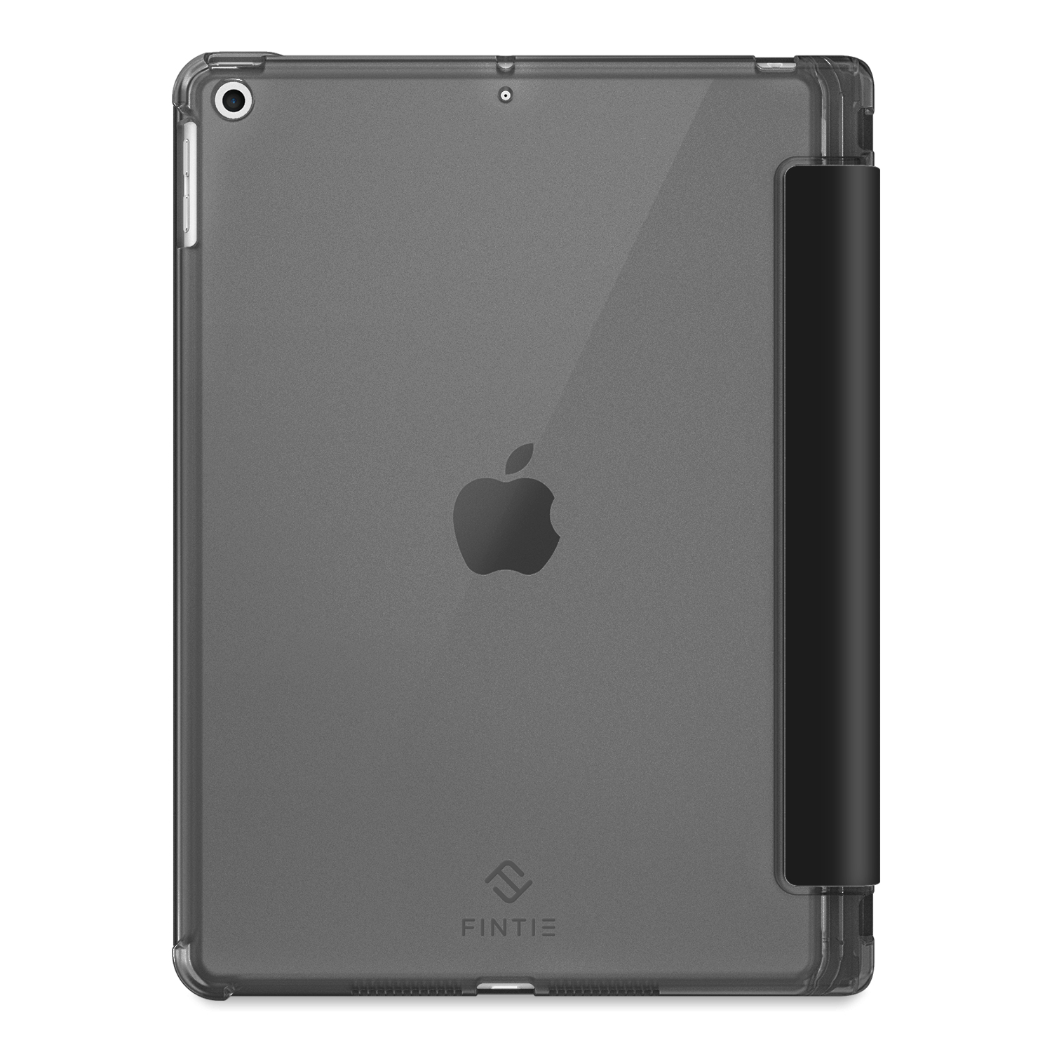 FINTIE Hülle Tablethülle für Kunststoff, Schwarz Bookcover iPad Kunstleder, Polykarbonat